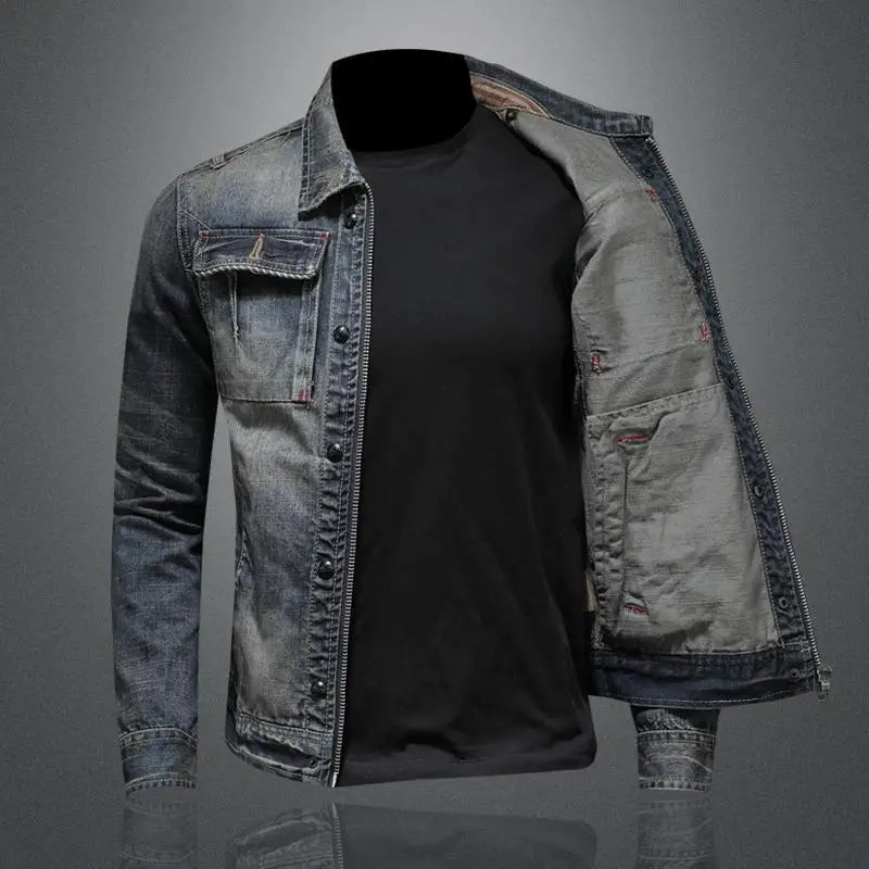 Veiggara | Veste en jean pour hommes Pyery