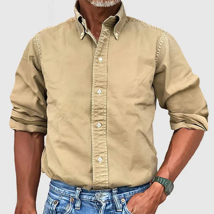 VEIGGARA |  Chemise classique en tissu de première qualité